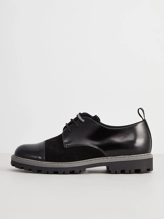 Zdjęcie produktu Oksfordki Emporio Armani czarny