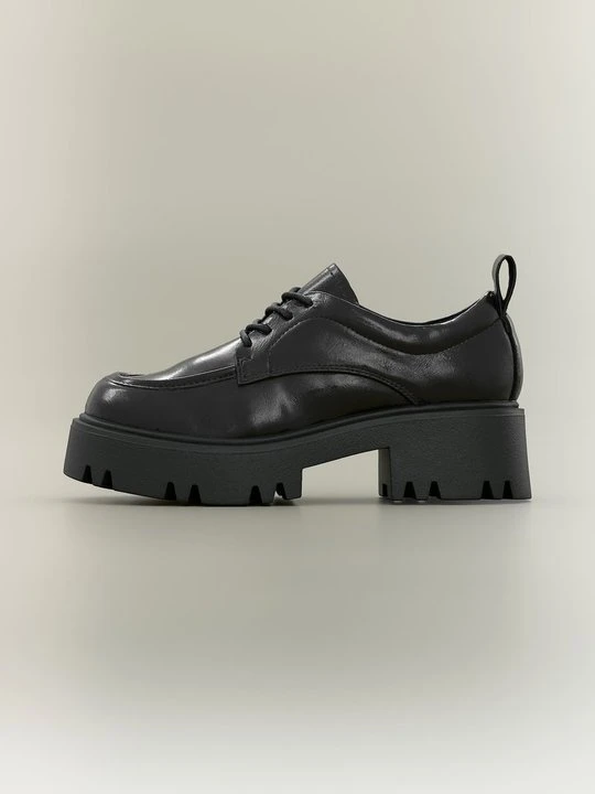 Zdjęcie produktu Oksfordki Even&Odd Wide Fit By Zalando czarny