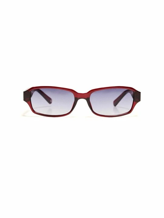Zdjęcie produktu Okulary przeciwsłoneczne Bershka ciemnoczerwony