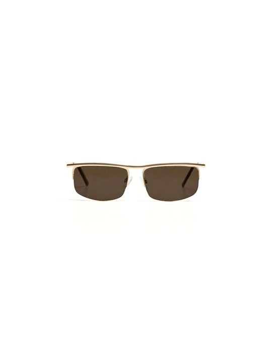 Zdjęcie produktu Okulary przeciwsłoneczne Bershka w kolorze złota