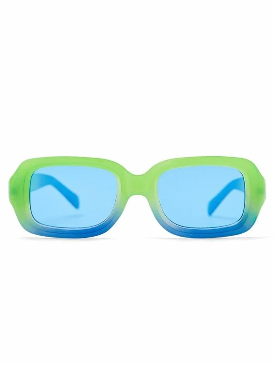 Zdjęcie produktu Okulary przeciwsłoneczne Bershka zielony neon