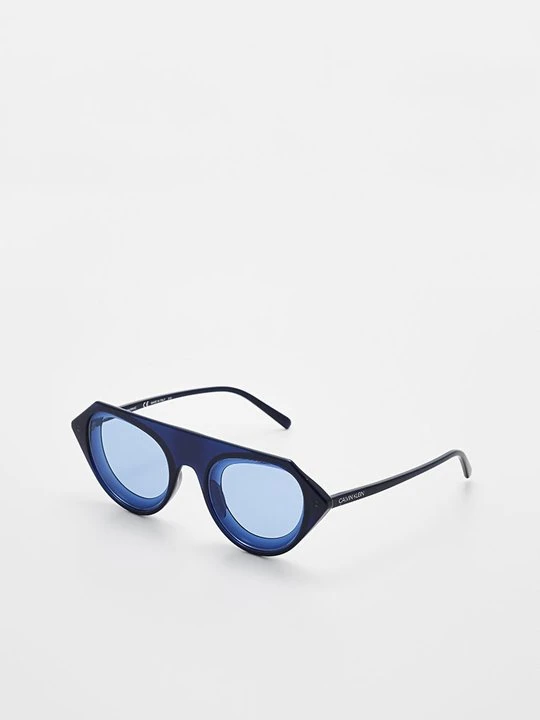 Zdjęcie produktu Okulary przeciwsłoneczne Calvin Klein granatowy