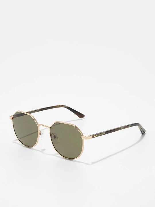 Zdjęcie produktu Okulary przeciwsłoneczne Calvin Klein w kolorze złota