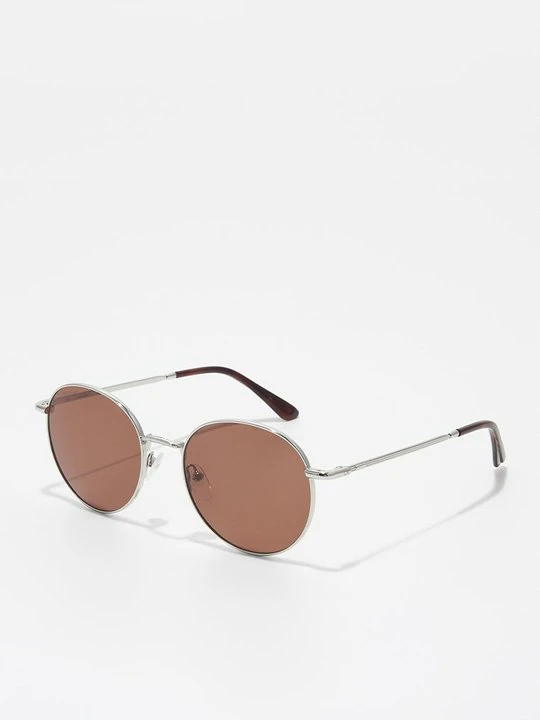 Zdjęcie produktu Okulary przeciwsłoneczne Calvin Klein srebrny