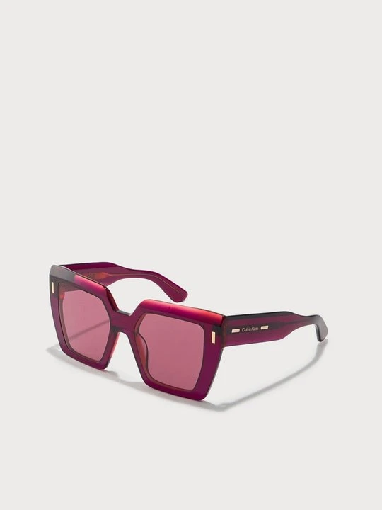 Zdjęcie produktu Okulary przeciwsłoneczne Calvin Klein jagodowy