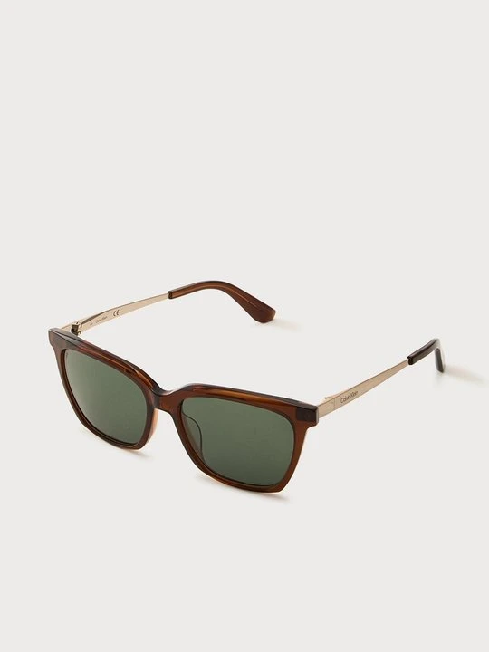 Zdjęcie produktu Okulary przeciwsłoneczne Calvin Klein brązowy