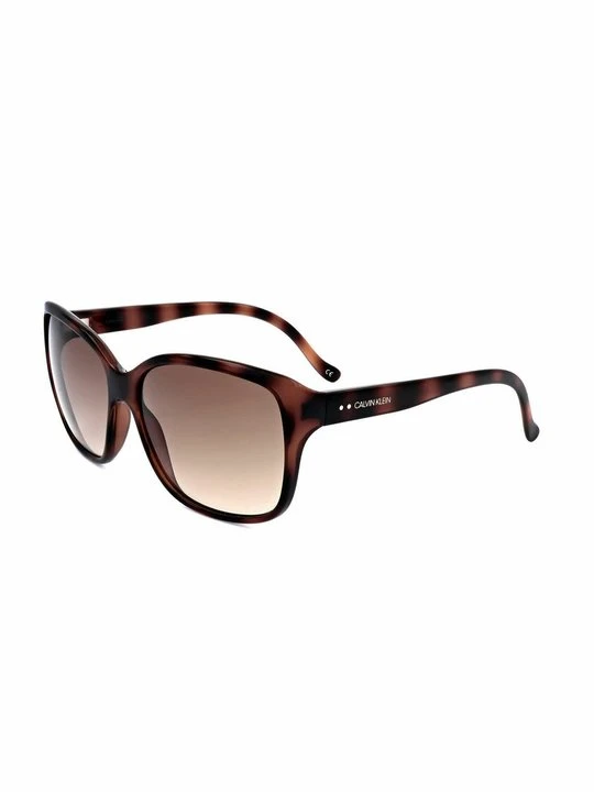 Zdjęcie produktu Okulary przeciwsłoneczne Calvin Klein brązowy melanż