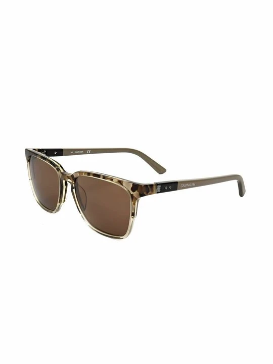 Zdjęcie produktu Okulary przeciwsłoneczne Calvin Klein brązowy melanż