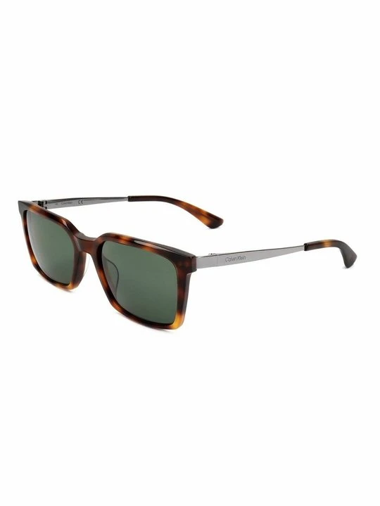 Zdjęcie produktu Okulary przeciwsłoneczne Calvin Klein ciemnobrązowy melanż
