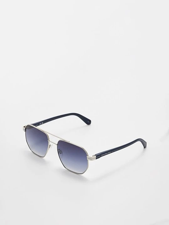 Zdjęcie produktu Okulary przeciwsłoneczne Calvin Klein Jeans srebrny