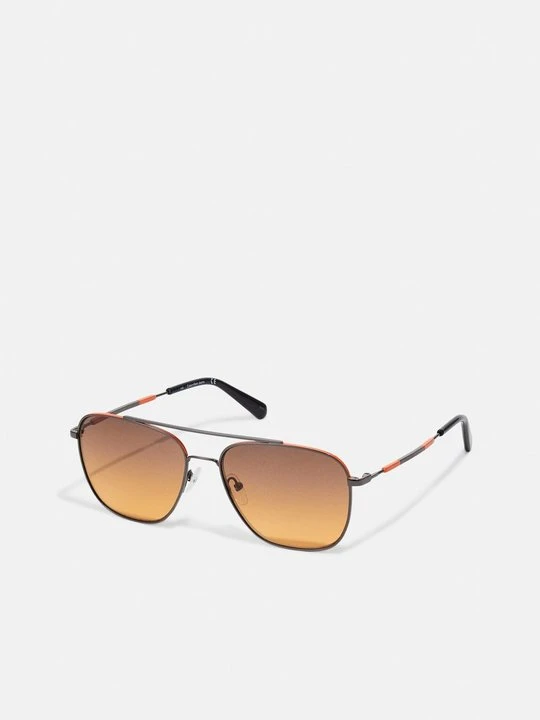 Zdjęcie produktu Okulary przeciwsłoneczne Calvin Klein Jeans ciemnobrązowy