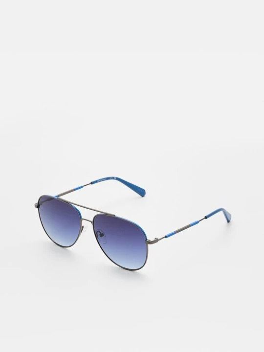 Zdjęcie produktu Okulary przeciwsłoneczne Calvin Klein Jeans ciemnoszary