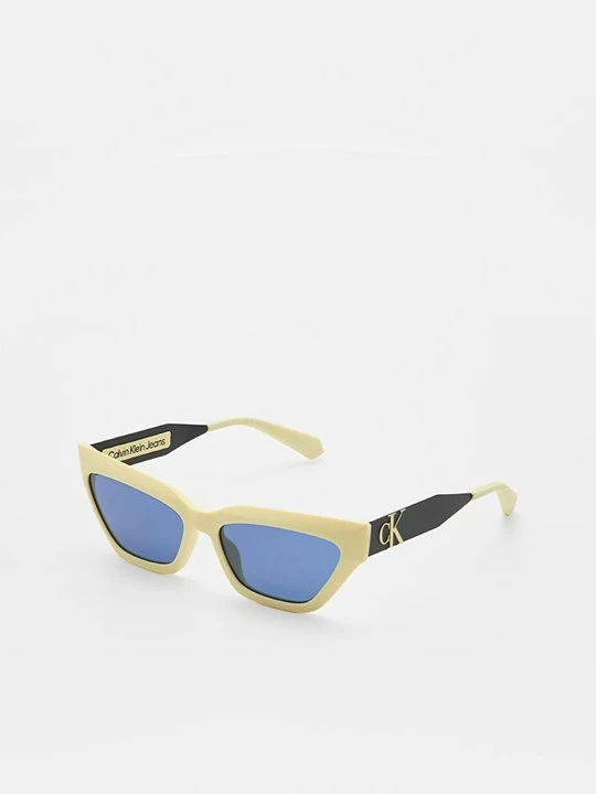 Zdjęcie produktu Okulary przeciwsłoneczne Calvin Klein Jeans żółty