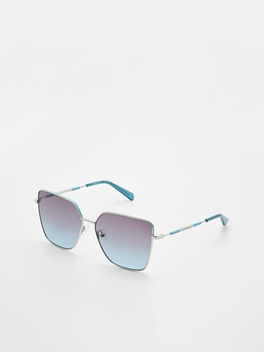 Zdjęcie produktu Okulary przeciwsłoneczne Calvin Klein Jeans srebrny