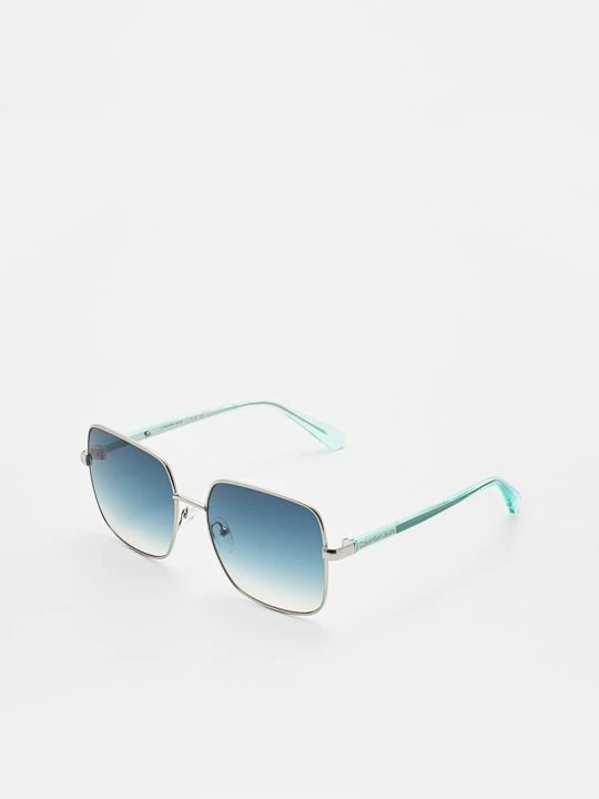 Zdjęcie produktu Okulary przeciwsłoneczne Calvin Klein Jeans srebrny