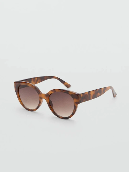 Zdjęcie produktu Okulary przeciwsłoneczne cat eye czekoladowy - Kobieta - Rozmiar uniwersalny - MANGO