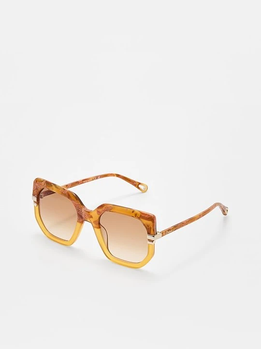 Zdjęcie produktu Okulary przeciwsłoneczne Chloé brązowy