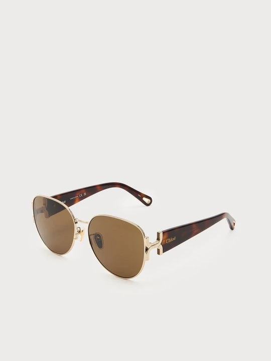 Zdjęcie produktu Okulary przeciwsłoneczne Chloé brązowy