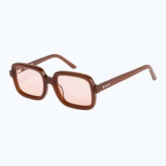 Zdjęcie produktu Okulary przeciwsłoneczne damskie ROXY Albahia shiny root beer / pink Brązowy