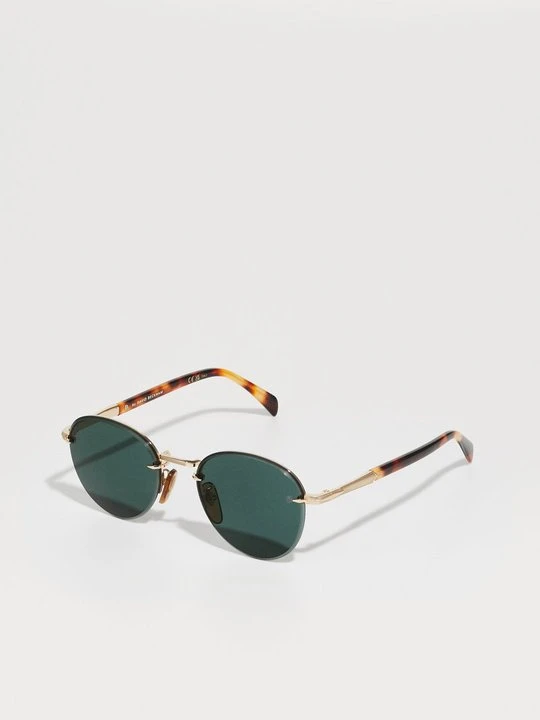 Zdjęcie produktu Okulary przeciwsłoneczne Eyewear By David Beckham w kolorze złota