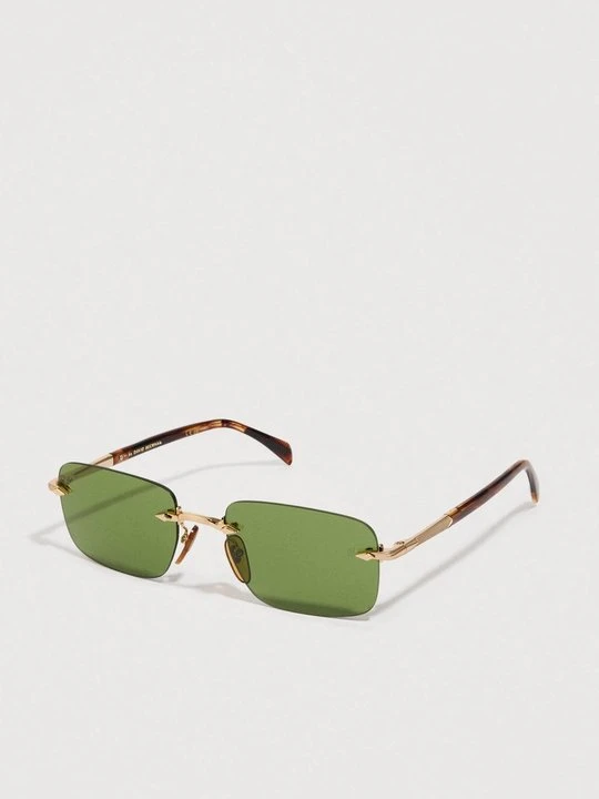 Zdjęcie produktu Okulary przeciwsłoneczne Eyewear By David Beckham w kolorze złota