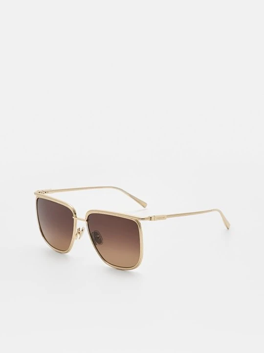 Zdjęcie produktu Okulary przeciwsłoneczne FERRAGAMO złoty