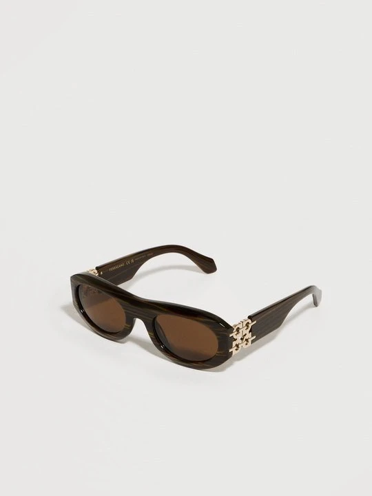 Zdjęcie produktu Okulary przeciwsłoneczne FERRAGAMO jasny brąz