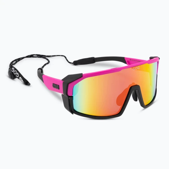 Zdjęcie produktu Okulary przeciwsłoneczne GOG Annapurna matt neon pink / black / polychromatic red