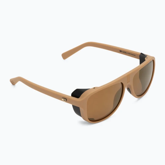 Zdjęcie produktu Okulary przeciwsłoneczne GOG Fitz Roy matt desert / black Brązowy