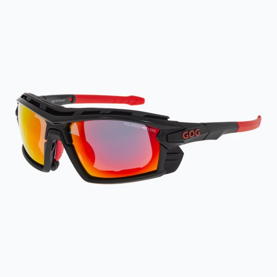 Zdjęcie produktu Okulary przeciwsłoneczne GOG Glaze black / red / polychromatic red