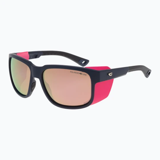 Zdjęcie produktu Okulary przeciwsłoneczne GOG Makalu matt navy blue / pink / reflex pink Granatowy