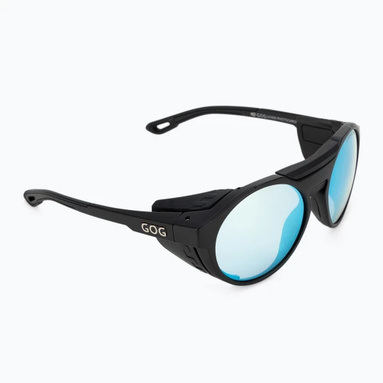 Zdjęcie produktu Okulary przeciwsłoneczne GOG Manaslu matt black/polychromatic blue