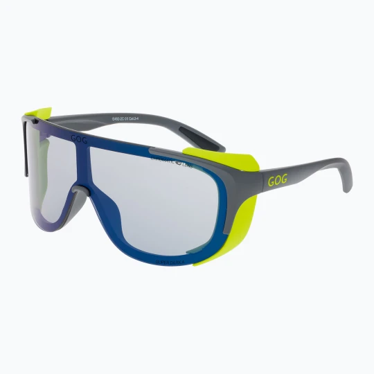 Zdjęcie produktu Okulary przeciwsłoneczne GOG Tatra matt grey / neon lemon Niebieski