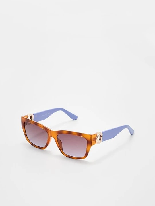 Zdjęcie produktu Okulary przeciwsłoneczne Guess jasnobrązowy melanż