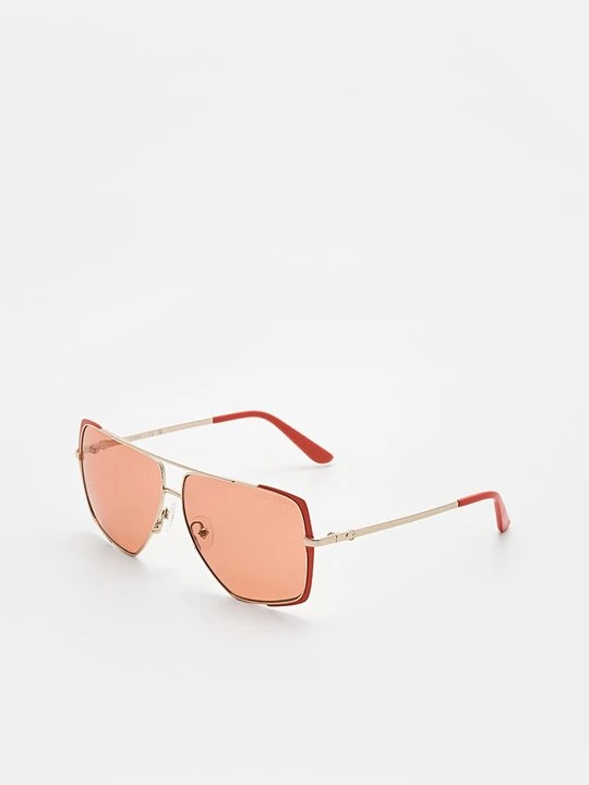 Zdjęcie produktu Okulary przeciwsłoneczne Guess pomarańczowy