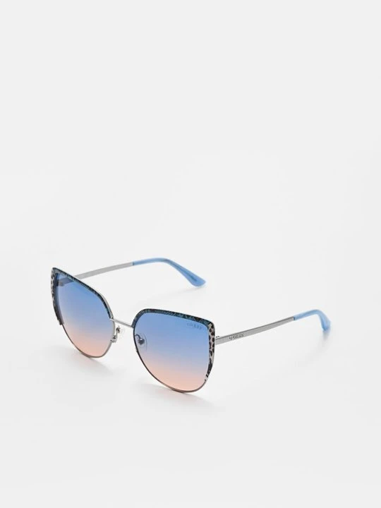 Zdjęcie produktu Okulary przeciwsłoneczne Guess srebrny