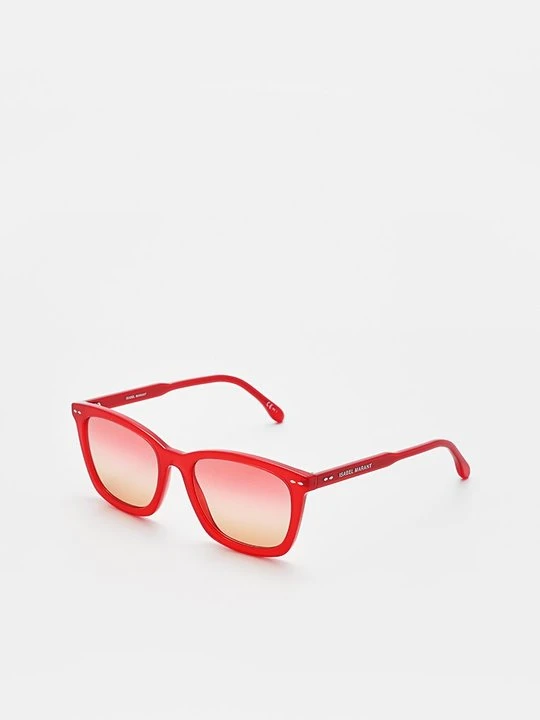Zdjęcie produktu Okulary przeciwsłoneczne Isabel Marant czerwony