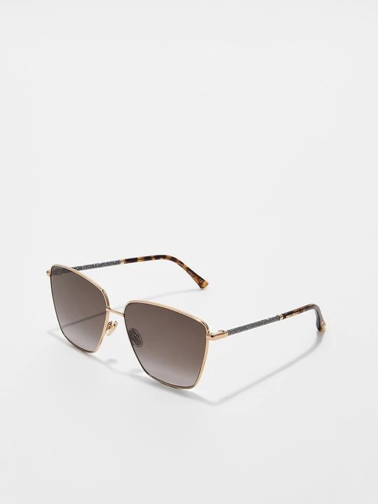 Zdjęcie produktu Okulary przeciwsłoneczne Jimmy Choo złoty