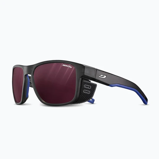 Zdjęcie produktu Okulary przeciwsłoneczne Julbo Shield M Reactiv High Contrast translucent black / blue / white
