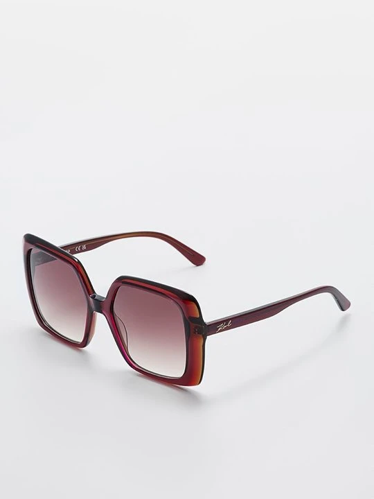 Zdjęcie produktu Okulary przeciwsłoneczne KARL LAGERFELD ciemnoczerwony