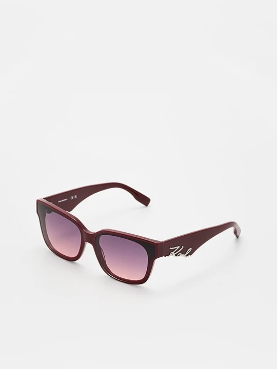 Zdjęcie produktu Okulary przeciwsłoneczne KARL LAGERFELD ciemnoczerwony
