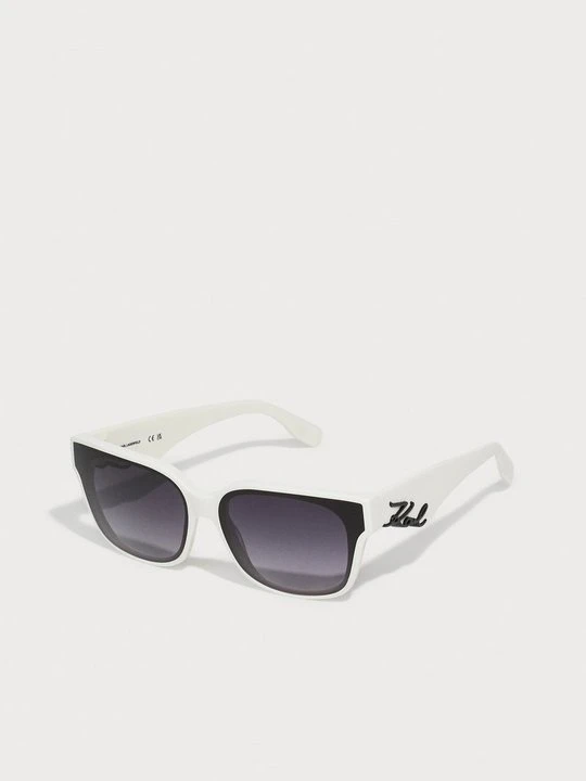 Zdjęcie produktu Okulary przeciwsłoneczne KARL LAGERFELD biały