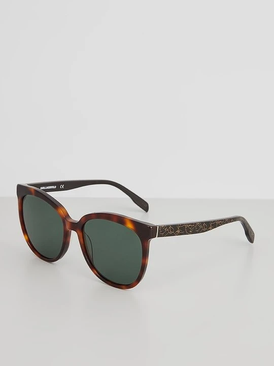 Zdjęcie produktu Okulary przeciwsłoneczne KARL LAGERFELD brązowy