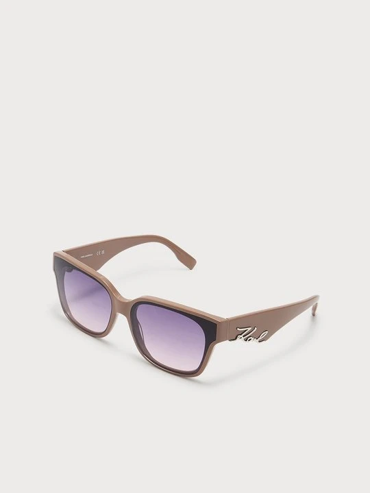Zdjęcie produktu Okulary przeciwsłoneczne KARL LAGERFELD jasny brąz