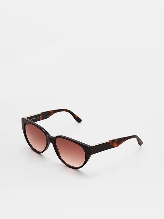 Zdjęcie produktu Okulary przeciwsłoneczne Lacoste ciemnoczerwony