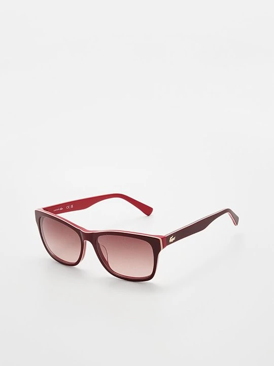 Zdjęcie produktu Okulary przeciwsłoneczne Lacoste ciemnoczerwony