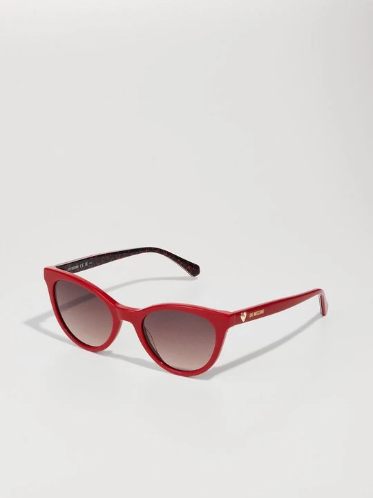 Zdjęcie produktu Okulary przeciwsłoneczne LOVE MOSCHINO czerwony