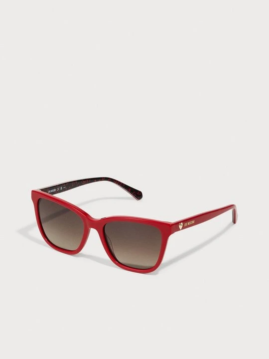 Zdjęcie produktu Okulary przeciwsłoneczne LOVE MOSCHINO czerwony