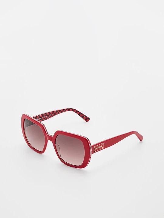 Zdjęcie produktu Okulary przeciwsłoneczne LOVE MOSCHINO czerwony
