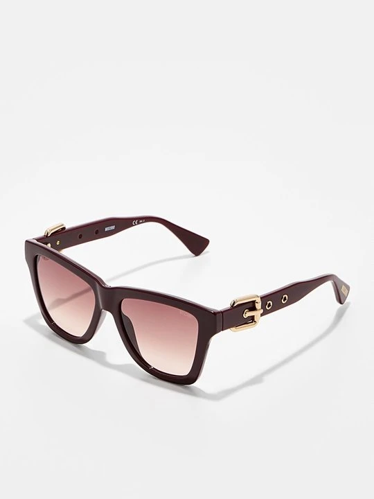 Zdjęcie produktu Okulary przeciwsłoneczne MOSCHINO bordowy